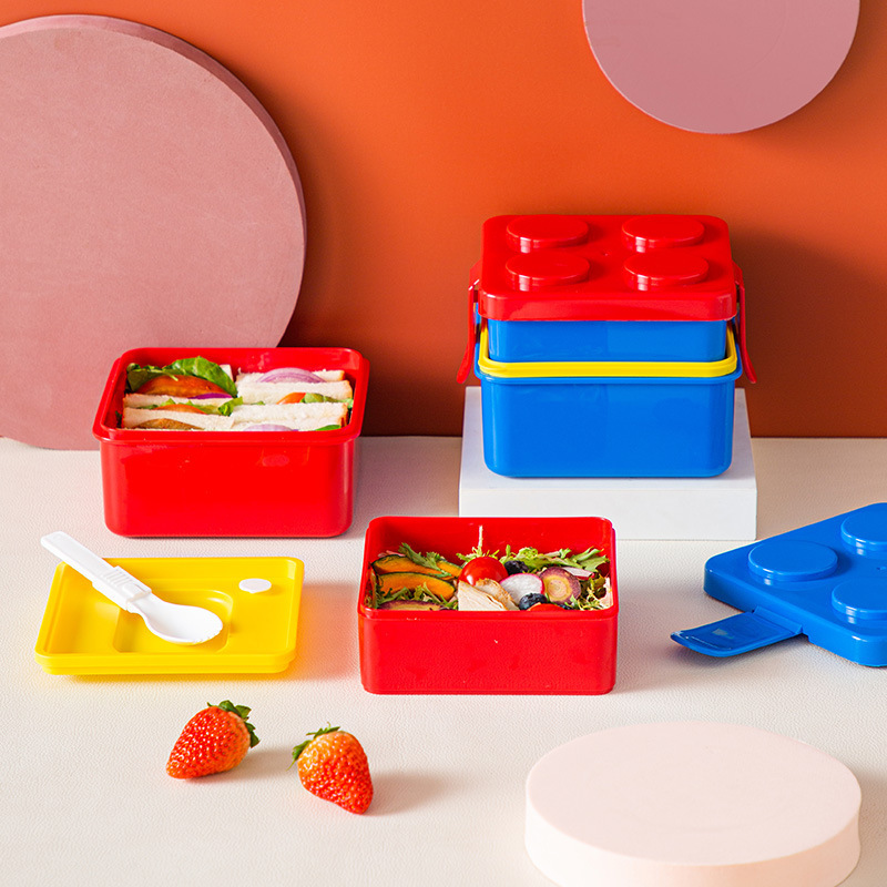DIY Building Block Lunch Box M - Food Storage Building recensie en prijs