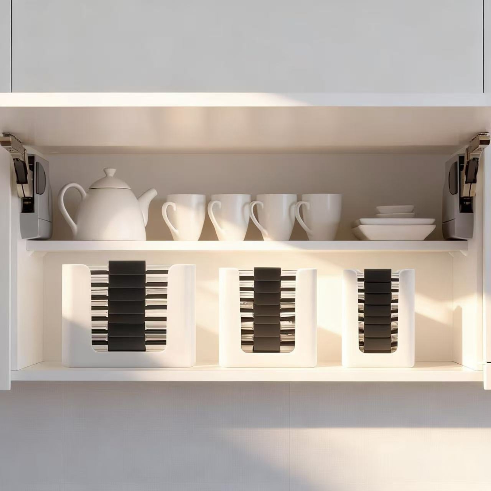 3 Pieces Lid Storage Rack Rect - Food Storage And Organizer recensie en prijs