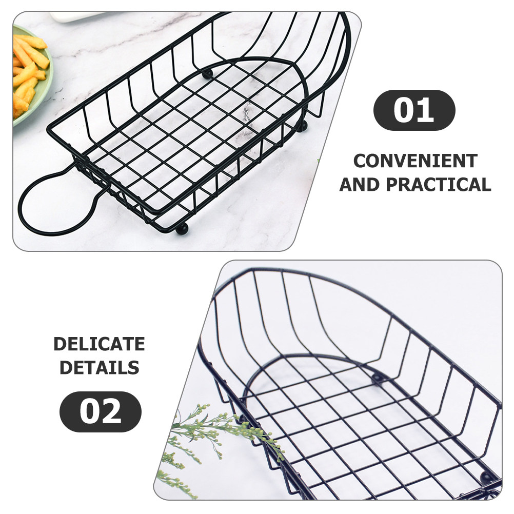2Pcs Reusable Fry Basket Stron - Food Storage Building recensie en prijs