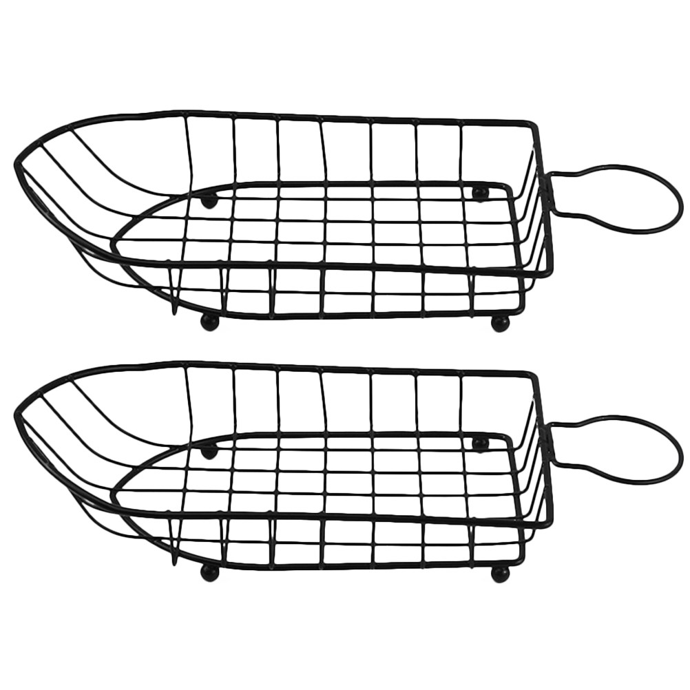 2Pcs Reusable Fry Basket Stron - Food Storage Building recensie en prijs