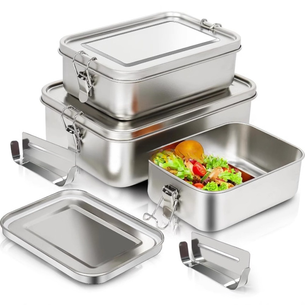 Stainless Steel Bento Box Meta - Food Storage Stainless Steel Containers recensie en prijs